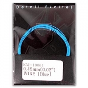 KM-10004 카모델즈 KA Models 와이어 블루 0.45mm(0.02") Wire [Blue] 타미야 후지미 프라모델 적용