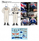 MSMD046 1/20 MSM Decal McLaren F1 Kimi K.Raikkonen Decal \\\"McLaren\\\" 2005