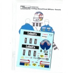 MSMD056 1/20 MSM Decal Williams Mansell Decal Williams
