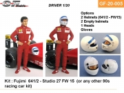 GF-20-005 1/20 GF Models Alain Prost Ferrari Ferrari 641 642 Tamiya