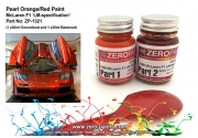 DZ006 Zero Paints McLaren Mclaren F1 1998 Mclaren F1 LM­ Spec Orange/Red Paint Set 2x30ml Tamiya