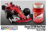 DZ018 Zero Paints 페라리 2017 Ferrari SF70H Red 60ml