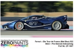 DZ025 Zero Paints Ferrari Ferrari Blu Tour de France (Met Blue) 522 60ml Tamiya