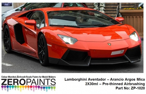 [사전 예약] ZP­1020 Lamborghini Aventador Arancio Argos Mica 2X30ml