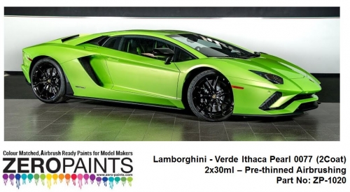 [사전 예약] ZP­1020 Lamborghini Verde Ithaca Pearl 2X30ml
