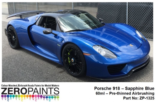 [사전 예약] ZP­1325 Porsche 918 Sapphire Blue 60ml