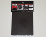 1412 1/12 스케일모터스포츠 SMS 카본 파이버 데칼 플레인 위브 블랙 퓨터 Carbon Fiber Plain Weave Black on Pewter 프라모델 적용