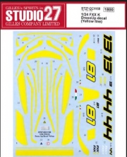 ST27-DC1158 1/24 STUDIO27 Ferrari Ferrari FXX K Dress UP decal (Yellow Line)