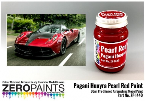 [사전 예약] ZP­1440 Pagani Huayra Pearl Red Paint 60ml - ZP-1440