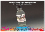 DZ072 100ml Zero Paints Clearcoat Lacquer 100ml - Pre-thinned ready for Airbrushing - ZP-3002 Tamiya