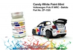 DZ090 Zero Paints Candy White Paint for Volkswagen Polo R WRC - Belkits 60ml - ZP-1320 Tamiya