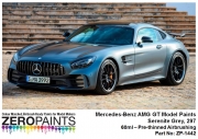 DZ098 Zero Paints Mercedes-AMG GT Paints 60ml - ZP-1442 Selenite Grey, 297 Tamiya