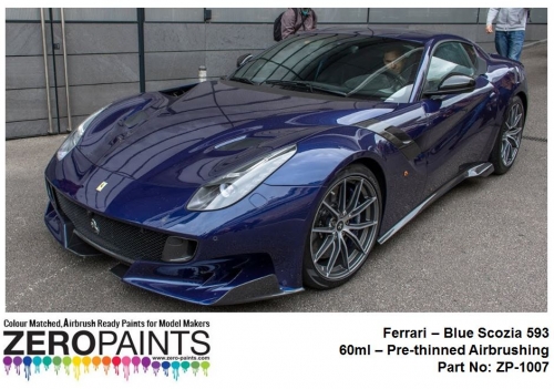 [사전 예약] ZP­1007 Ferrari Blu Scozia (Solid) 593 60ml