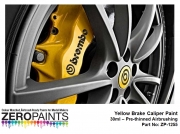DZ115 Zero Paints 브레이크 캘리퍼 옐로우 Brake Caliper Yellow Paint 30ml