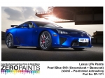 [사전 예약] ZP­1171 Lexus LFA Paints Pearl Blue 8V8 (2x30ml Groundcoat + Basecoat)