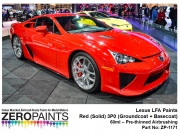 DZ124 Zero Paints 렉서스 Lexus LFA Paints Red (Solid) 3P0 60ml