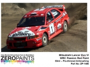 DZ132 Zero Paints 미쓰비시 랜서 랠리 말보로 레드 Mitsubishi Lancer Evolution VI WRC Passion Red Paint 60ml