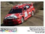 [사전 예약] ZP­1486 Mitsubishi Lancer Evolution VI WRC Passion Red Paint 60ml