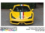 DZ138 Zero Paints Ferrari Tricolore Italian Flag Paint Set 3x30ml Tamiya