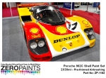 DZ159 Zero Paints Porsche 962C Shell Paint Set 2x30ml Tamiya