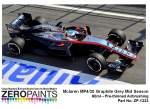 DZ171 Zero Paints McLaren Mclaren MP4/30 Graphite Grey Mid Season Paint 60ml (Ebbro) Tamiya