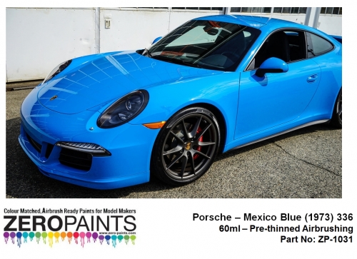 DZ175 Zero Paints Porsche Mexico Blue 336 60ml Tamiya