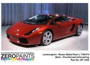 DZ192 Zero Paints 람보르기니 로쏘 메티스 펄 Lamborghini Rosso Metis Pearl L Y3W-F4 60ml
