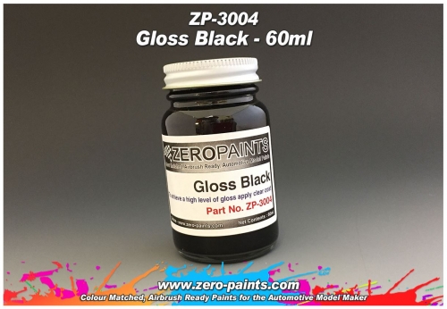 [사전 예약] ZP­1005 Zero Paints Gloss Black 60ml