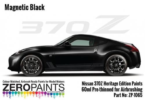[사전 예약] ZP­1065 Nissan 370Z Heritage Edition Paints 60ml ZP­1065 Magnetic Black