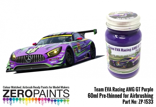 [사전 예약] ZP­1533 Mercedes Benz AMG GT3 Team Eva Racing AMG GT Purple Paint 60ml