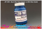 DZ211 Zero Paints Mach Blue Paint (Similar to Tamiya MS4) 60ml - ZP-1256