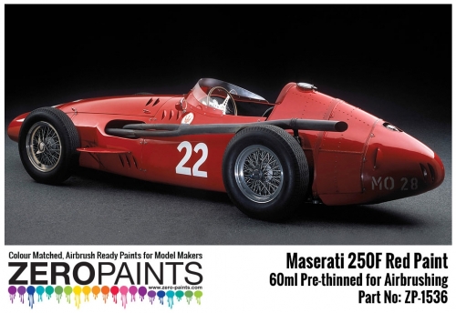 [사전 예약] ZP­1536 Maserati 250F Red Paint 60ml