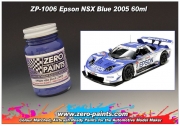 DZ216 Zero Paints Honda Epson NSX Blue 2005 Paint 60ml