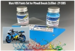 DZ218 Zero Paints Honda \\\\\\\\\\\\\\\"Marc VDS Honda RC213V ­ Blue/Metallic Grey Paint Set 2x30ml