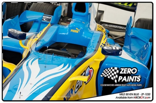DZ219 Zero Paints Renault F1 Mild Seven Blue Paint 60ml Tamiya