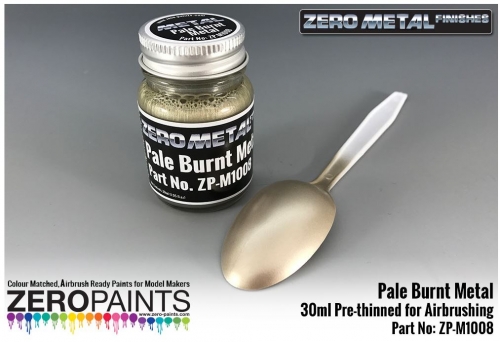 [사전 예약] ZP­M1008 Pale Burnt Metal Paint ­ 30ml ­ Zero Metal Finishes