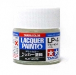 82104 LP-4 Flat White (Flat) Tamiya Lacquer Color