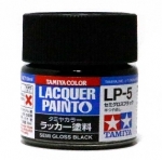 82105 LP-5 Semi Gloss Black (Semi Gloss) Tamiya Lacquer Color