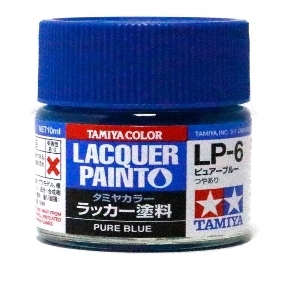 82106 LP-6 Pure Blue (Gloss) Tamiya Lacquer Color