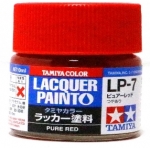 82107 LP-7 Pure Red (Gloss) Tamiya Lacquer Color