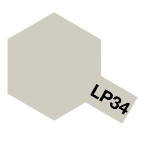 82134 LP-34 Light Gray (Semi Gloss) Tamiya Lacquer Color
