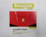DCL-LOG002 Decalcas Cavallino logos - Part 2 Decalcas Ferrari Decal