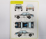 DCL-DEC009 Decalcas Ford Escort Mk. II RS 1800 Allied Polymer Decal
