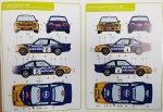 DCL-DEC017 Decalcas Opel Manta 400 Group B Philips Decal
