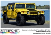DZ304 Zero Paints Hummer Colour Matched Paints 60ml - ZP-1423 Competition Yellow 43-5456 