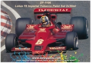 DZ308 Zero Paints Lotus 78 Imperial Tobacco Paint Set 2x30ml - ZP-1106 Tamiya