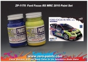 DZ311 Zero Paints Ford Focus RS WRC 2010 Paint Set for Simil'R Kit 2x30ml - ZP-1170  