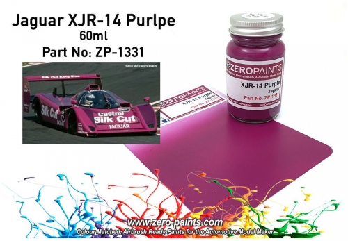 [사전 예약] ZP­1331 Jaguar XJR-14 Purple Paint 60ml - ZP-1331 