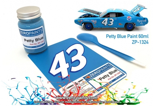 DZ322 Zero Paints Petty Blue Paint 60ml - ZP-1324 Tamiya