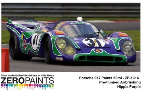 [사전 예약] ZP­1316 Porsche 917 Paints 60ml - ZP-1316 Hippie Purple 